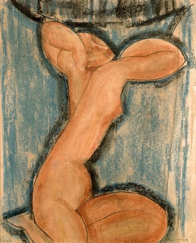 Cariatide, 1911 de Amedeo Modigliani